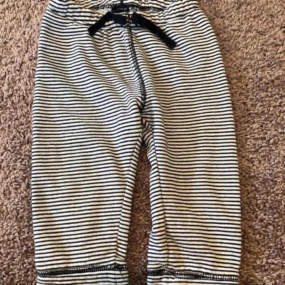 Gap striped sweat pants 18-24mo GUC